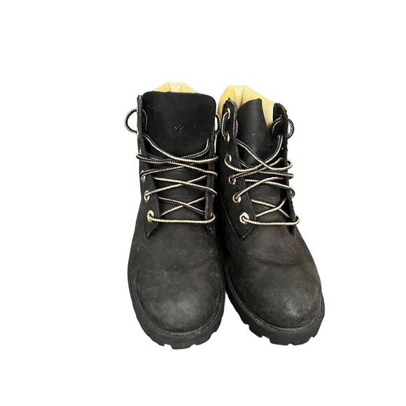 Timberland Waterproof Primaloft 200 Gram Black and Gold Boots - Picture 5 of 10